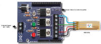 Velleman RGB Shield wiring and Connections