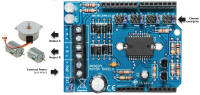 Velleman Motor and Power Shield Connections