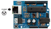 Velleman Ethernet Shield connection details