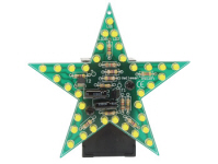 Flashing LED Star (Yellow) Mini kit